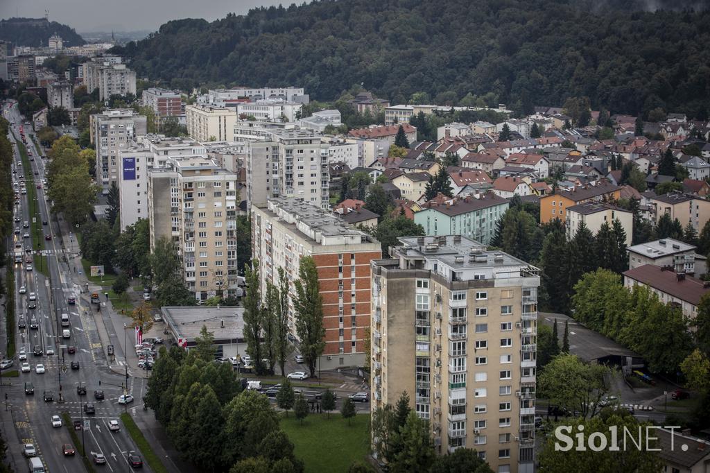 Ogled in predstavitev najvišje stanovanjske stolpnice v Sloveniji. Spektra celovški dvori aleja ljubljanski grad stanovanje stanovanja šiška