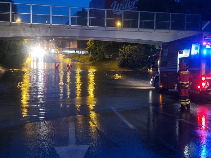 podvoz na Celovški cesti | Foto: bralec Matjaž Maček