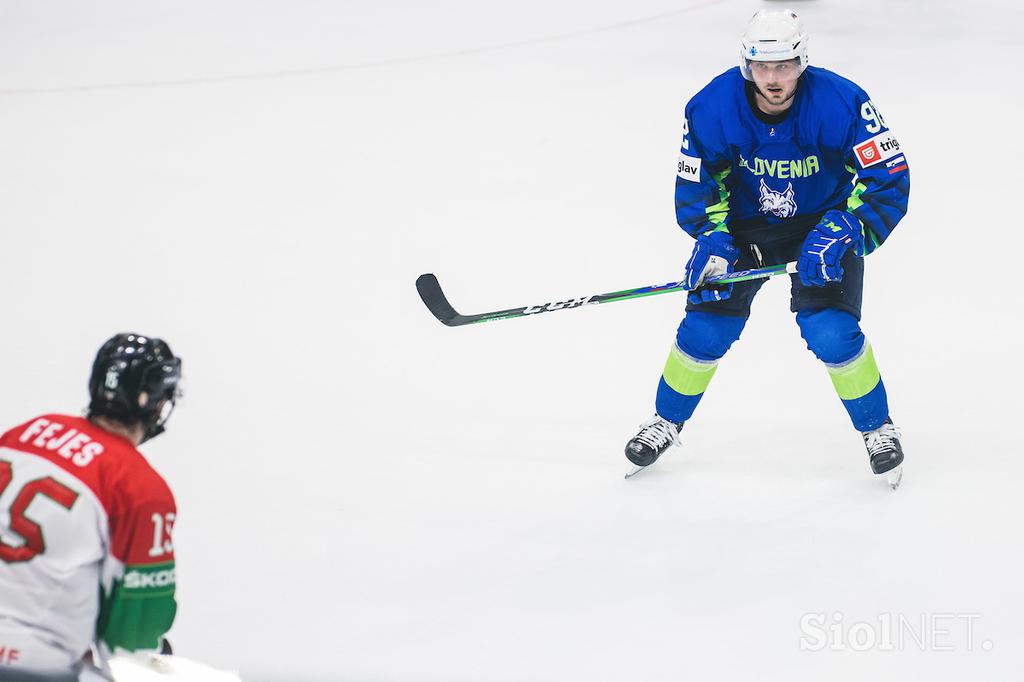 SP v hokeju (Ljubljana): Slovenija - Madžarska