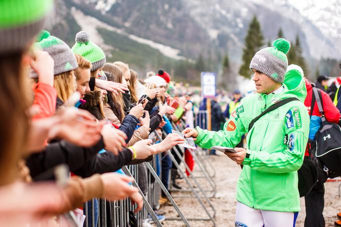 "Vse zavrešči in zarohni pod tabo in veš, da vsi navijajo za nas." | Foto: Grega Valančič/Sportida