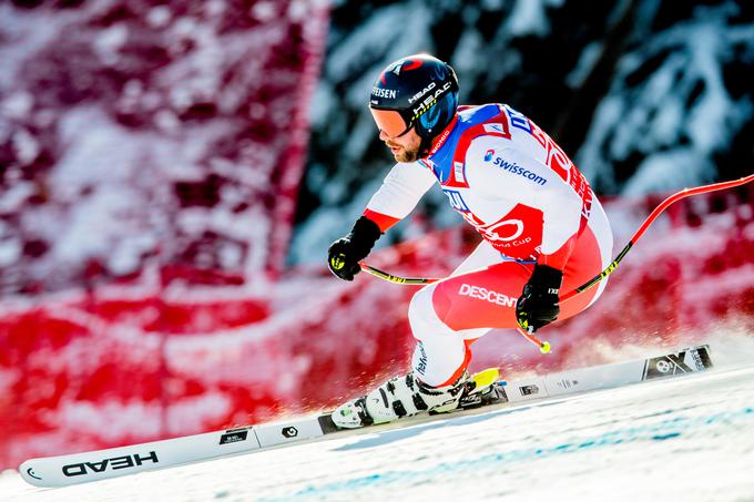 Beat Feuz si je že pred zadnjim smukom zagotovil mali kristalni globus. | Foto: Reuters