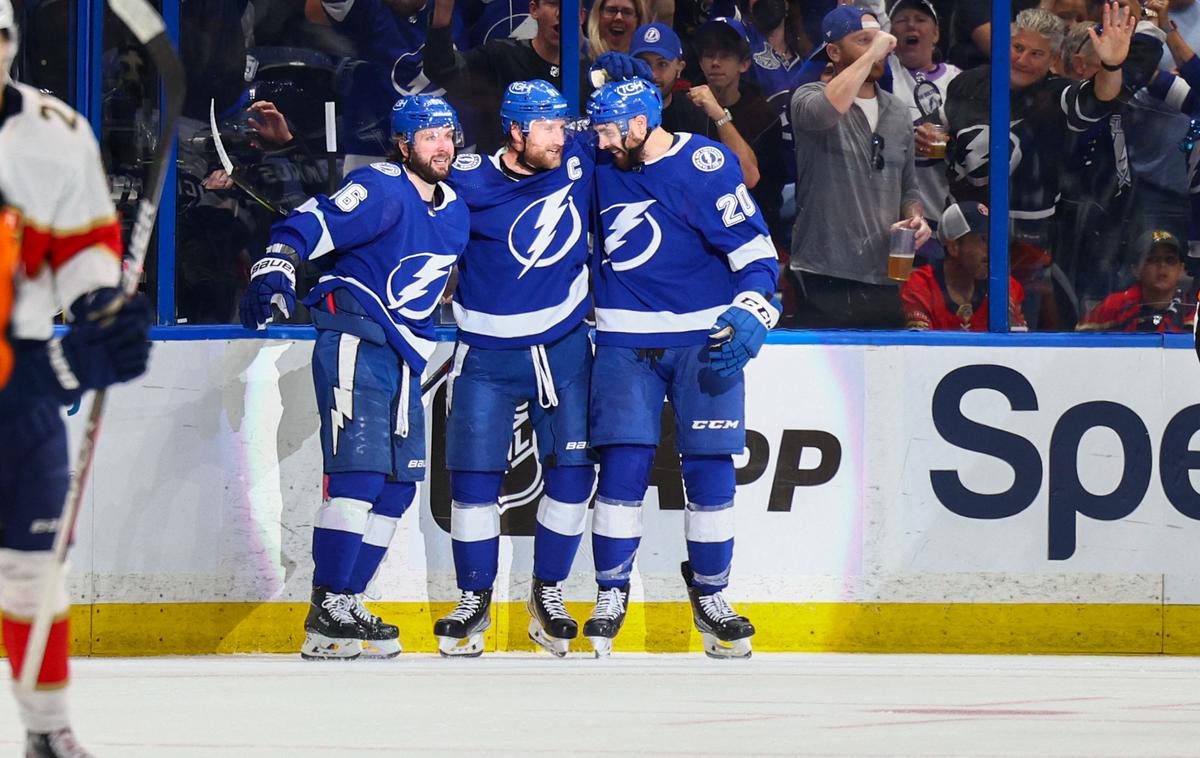 Tampa Bay Lightning | Prvaki zadnjih dveh sezon Tampa Bay Lightning proti Floridi vodijo že s 3:0 v zmagah. | Foto Reuters