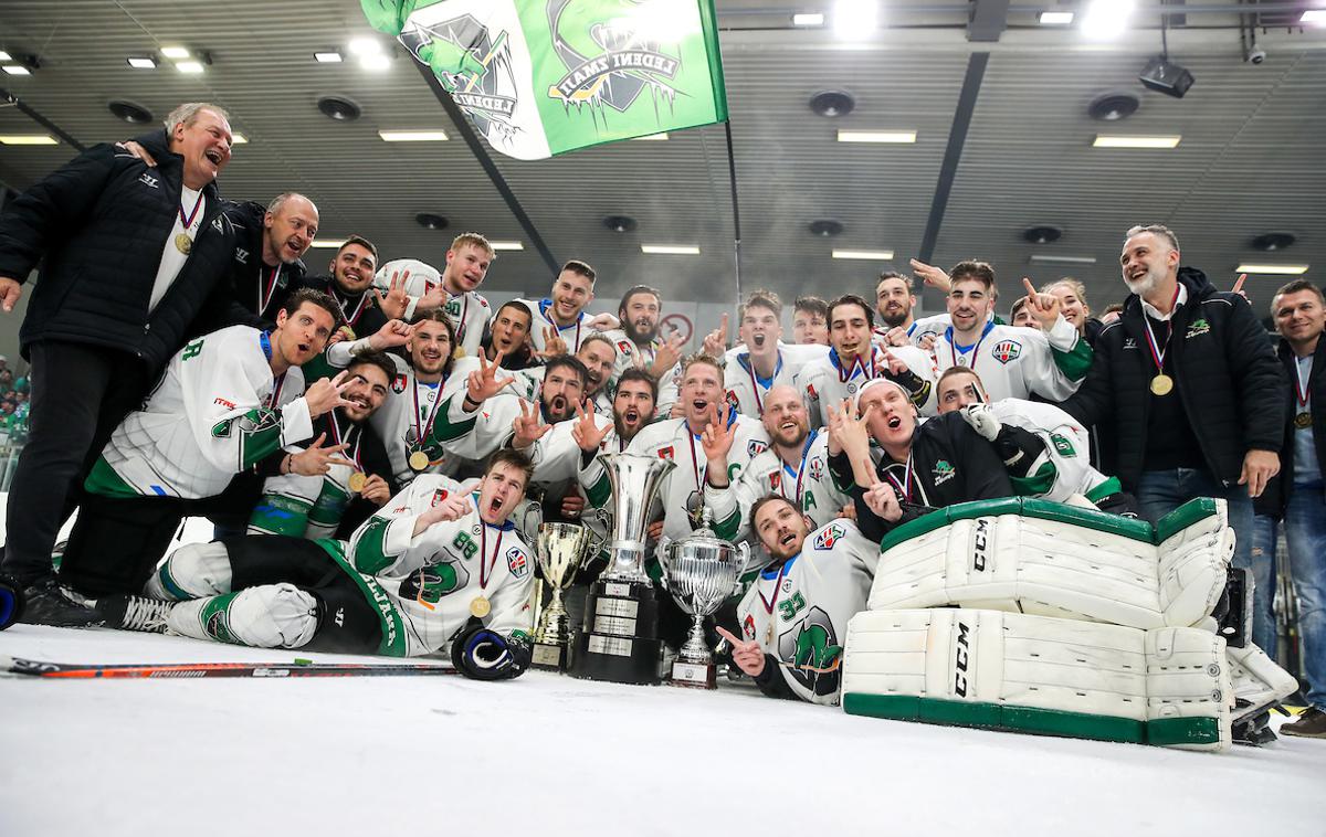 HK Olimpija 2018/19 | HK SŽ Olimpija bo v naslednji sezoni nastopal tudi v ligi prvakov. | Foto Matic Klanšek Velej/Sportida