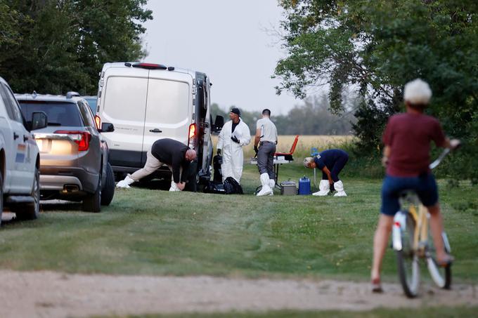 Dogodek se je zgodil zgodaj zjutraj po lokalnem času, policija je po vsej provinci izdala opozorilo za nevarne osebe.  | Foto: Reuters