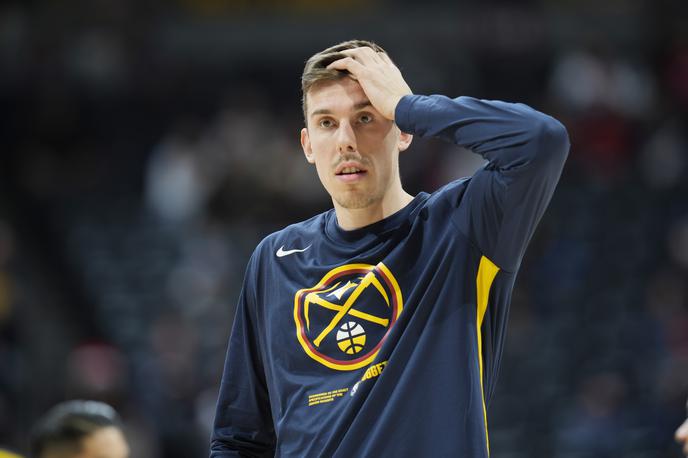 Vlatko Čančar, Denver Nuggets | Vlatko Čančar ni dočakal priložnosti za igro, ob tem pa je njegov Denver še izgubil. | Foto Guliverimage