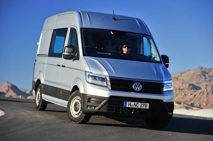 Volkswagen crafter - prva vožnja nove generacije | Foto Ciril Komotar