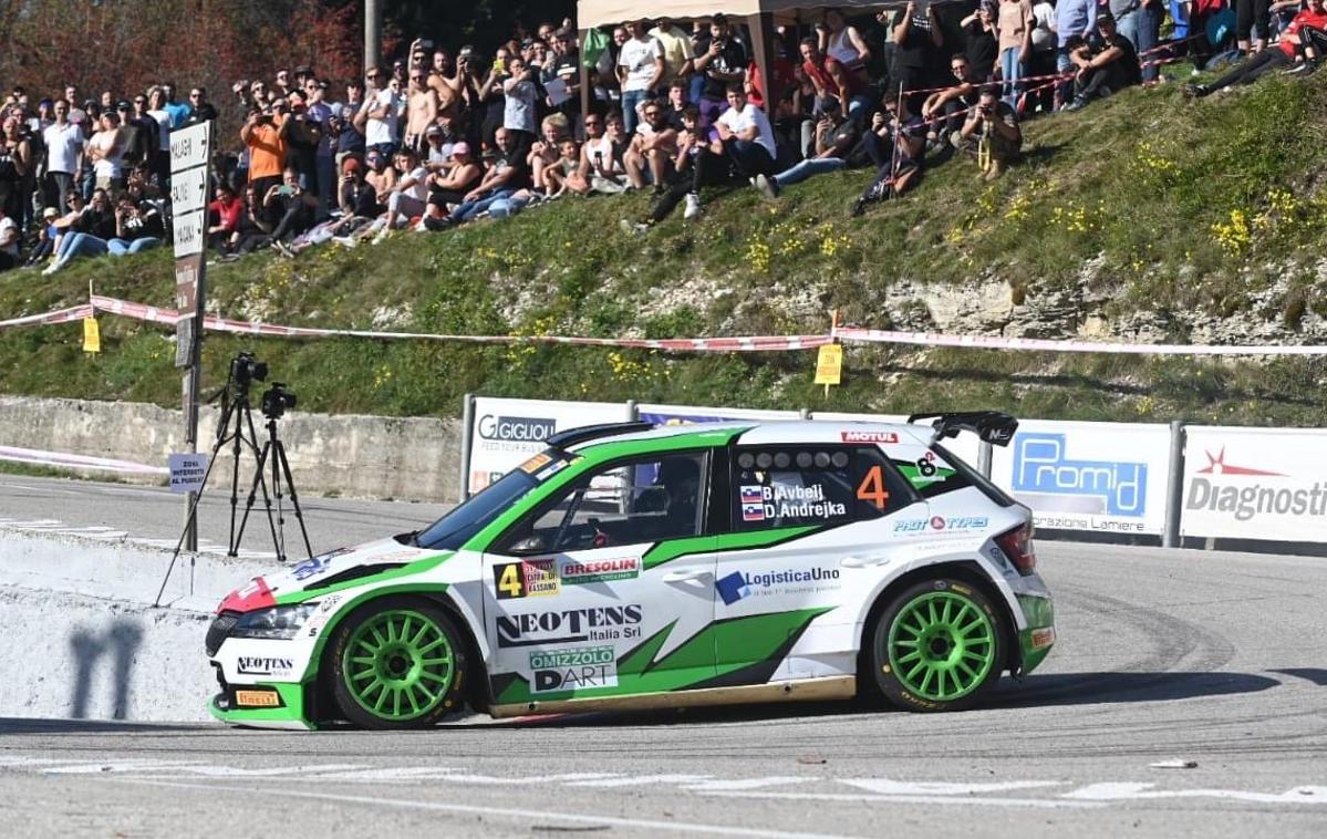 Boštjan Avbelj | Boštjan Avbelj in Damijan Andrejka (škoda fabia rally2) sta s pomočjo ekipe Munaretto postala prvaka italijanskega prvenstva IRC. | Foto International Rally Cup