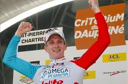 Vinokourov novi vodilni na Dauphineju