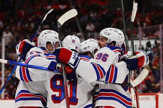 New York Rangers do pomembne zmage na Floridi