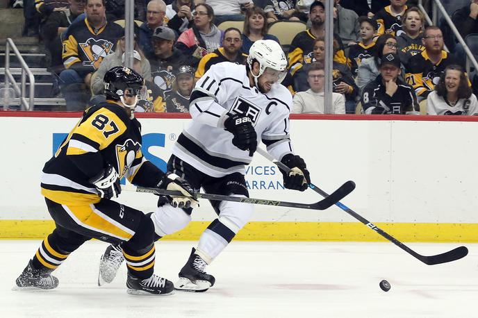 Anže Kopitar LA Kings vs Pittsburgh Penguins | Foto Reuters