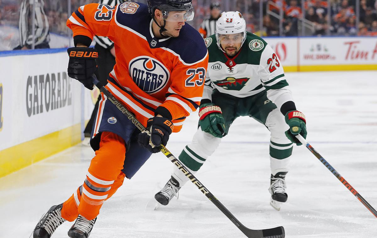 Edmonton | Igralci moštva Edmonton Oilers so s kar 7:2 odpravili Minnesoto. | Foto Reuters