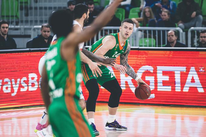 Cedevita Olimpija : Budućnost, Alen Omić | Foto: Grega Valančič/Sportida