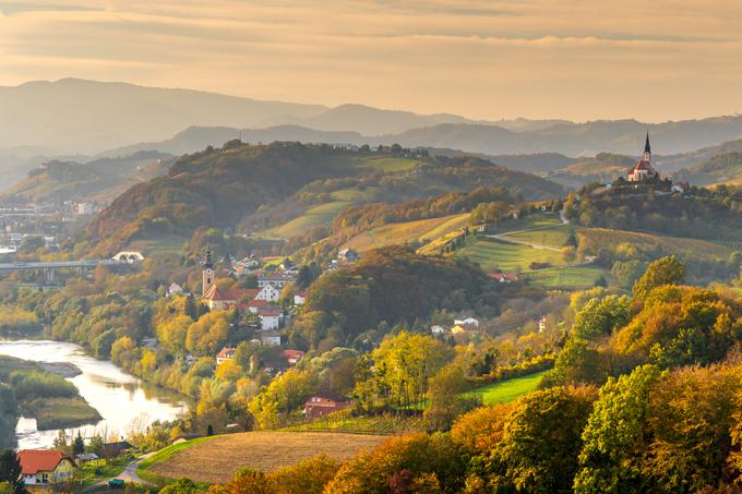 Trasa med Gorišnico in Mariborom je polna kratkih vzoponov, tako da je 65-kilometrska proga zelo razgibana in razgledna.  | Foto: Getty Images