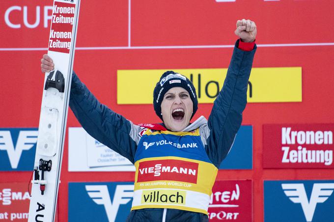 V boju za zlato sovo vodi Avstrijka Eva Pinkelnig. | Foto: Guliverimage/Vladimir Fedorenko