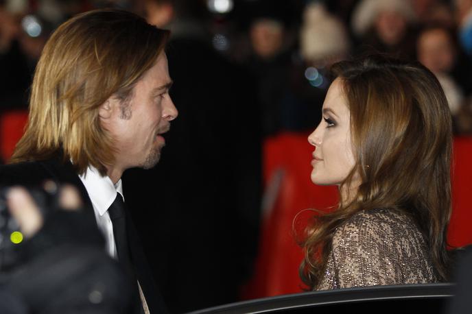 Angelina Jolie Brad Pitt | Angelina Jolie je leta 2016 po 12 letih zakona z Bradom Pittom vložila ločitvene dokumente. | Foto Guliverimage/AP