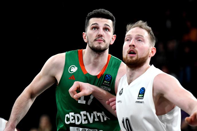 Veolia Towers : Cedevita Olimpija | Cedevita Olimpija je po skoraj letu dni prišla do zmage v EuroCupu. Veolia Towers je premagala zanesljivo, s 114:83. | Foto Tine Ružič/Cedevita Olimpija