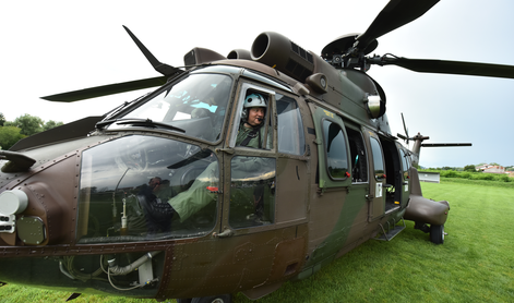 Začenja se vaja helikopterskih posadk Nočni bodež 24