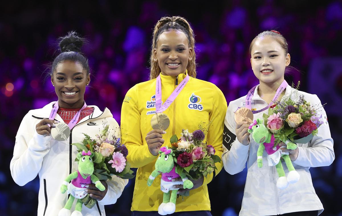 Simone Biles | Najboljša trojica na preskoku. | Foto Guliverimage