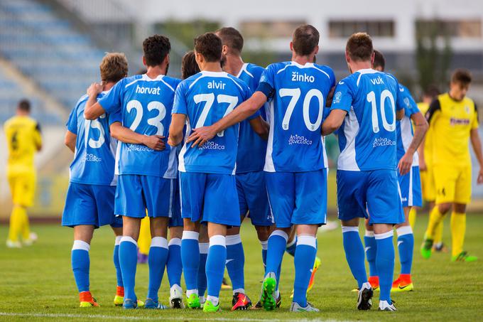 Domžale so zabile kar pet golov. | Foto: Žiga Zupan/Sportida