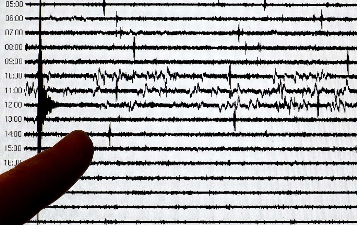 potres | Žarišče potresa je bilo 25 kilometrov vzhodno od Ljubljane. | Foto STA