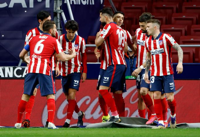 Atletico Madrid se je utrdil v vodstvu. | Foto: Reuters