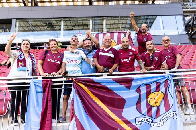 Gzira United | Gzira United je v sredo v Celovcu računala tudi na pomoč skupinice navijačev.  | Foto Guliverimage