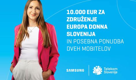 Samsung in Telekom Slovenije ponujata "rožnata" mobitela