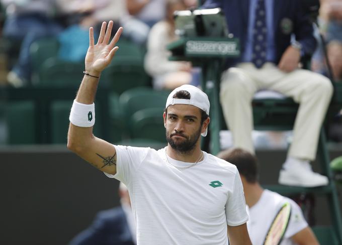 Matteo Berrettini | Foto: Reuters