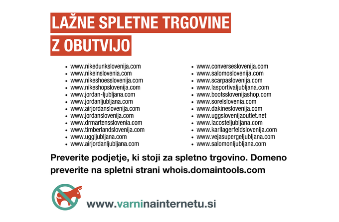 Lažne trgovine | Foto: SI-CERT