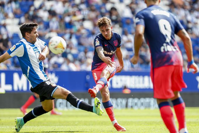 Antoine Griezmann je zaigral prvič ob vrnitvi k Atleticu. | Foto: Guliverimage/Vladimir Fedorenko