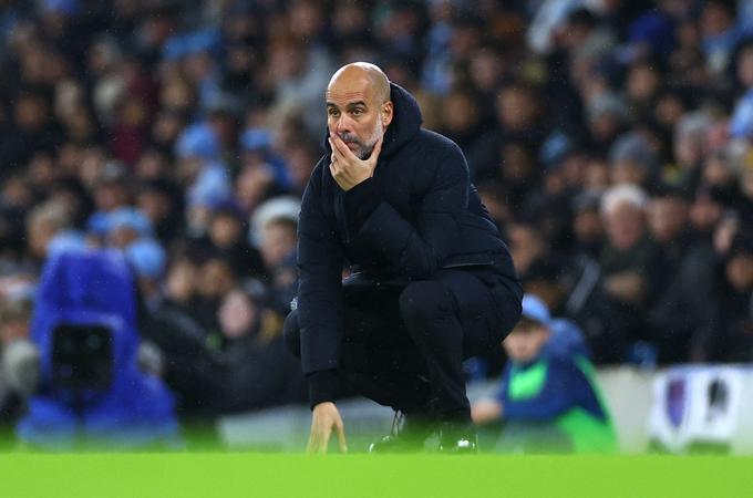 Pep Guardiola lahko niz štirih zaporednih srečanj brez zmage na angleškem prvenstvu prekine v nedeljo v Lutonu. | Foto: Reuters