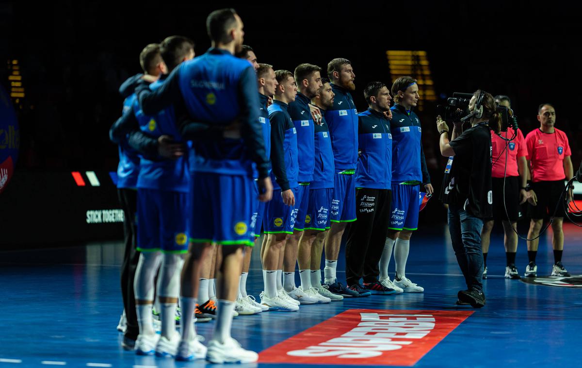 Slovenija : Savdska Arabija SP v rokometu 2023 slovenska rokometna reprezentanca | Slovenci se bodo zvečer pomerili s Poljsko. | Foto Guliverimage