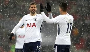 Tottenham opravil popravni izpit, zablestel je španski veteran