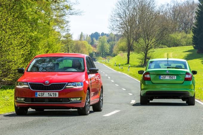 Prodajne številke obeh rapidov predstavljajo 15 odstotkov celotne prodaje vozil Škoda pri nas. | Foto: Škoda