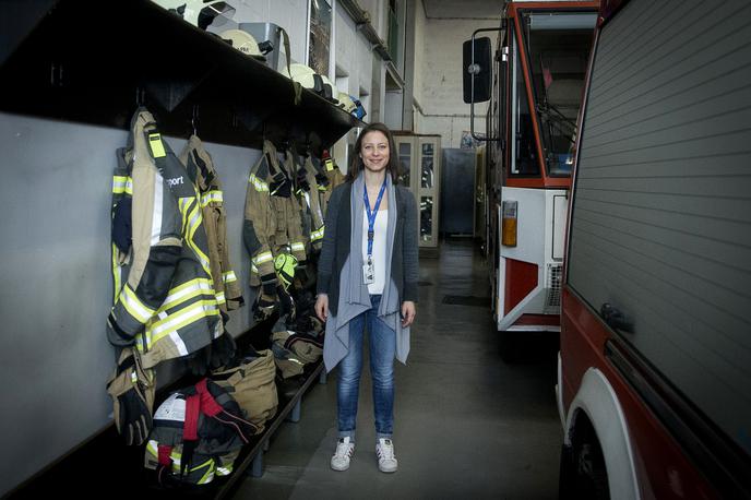 Gasilka Anuška Mandeljc | Foto Ana Kovač