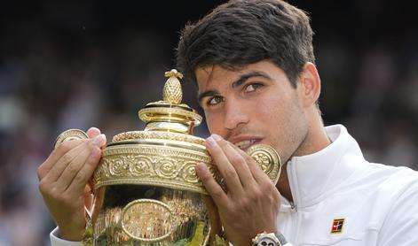 Carlos Alcaraz zmagovalec Wimbledona, Đoković brez možnosti #video