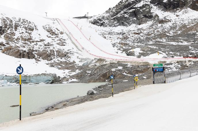 Soelden | Nad Söldnom bi se morala danes začeti nova sezona svetovnega pokala, a vremenske razmere – visoke temperature in veter – izpeljave preizkušnje ne omogočajo. | Foto Guliverimage