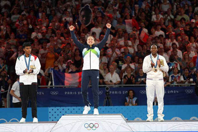 Andreja Leški, zlato, Pariz 2024 | Foto: www.alesfevzer.com