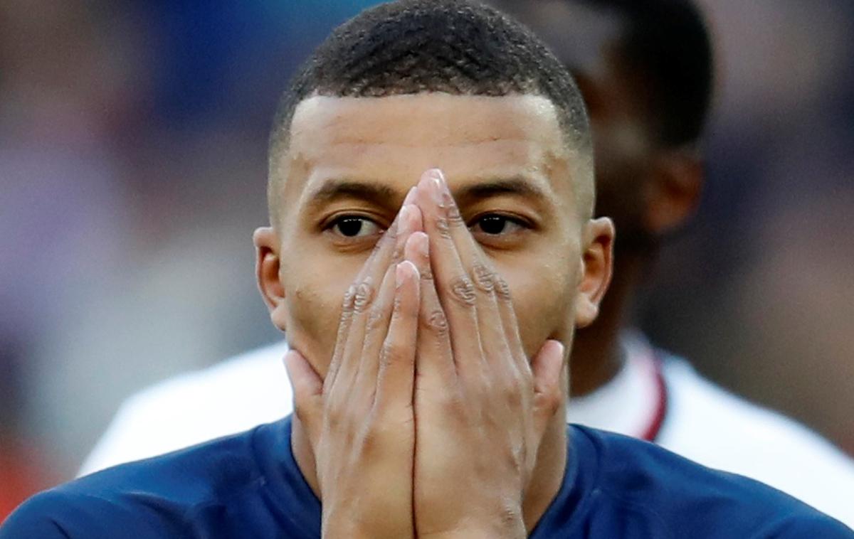 Kylian Mbappe | Kylian Mbappe se je tako slabo počutil, da so ga preventivno testirali tudi za koronavirus. | Foto Reuters