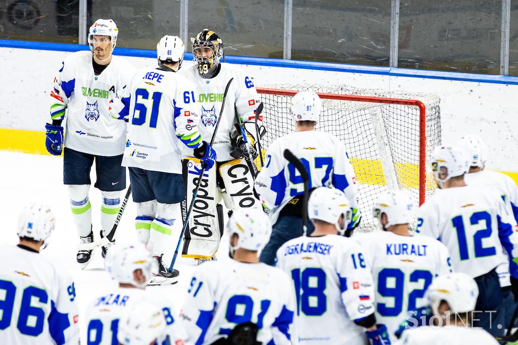 slovenska hokejska reprezentanca Romunija pripravljalni turnir Matija Pintarič