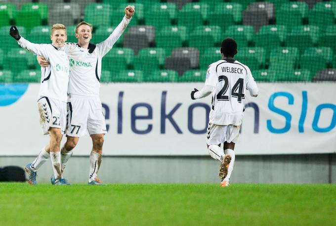 V Prvi ligi Telekom Slovenije je v prejšnji sezoni s Krko, ki jo je vodil oče Andrej Kastrevec, mešal štrene velikanom. Tudi prvaku Olimpiji. | Foto: Vid Ponikvar