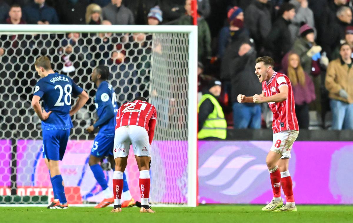 Bristol City West Ham | Bristol City je v 3. krogu angleškega pokala FA izločil West Ham. | Foto Guliverimage