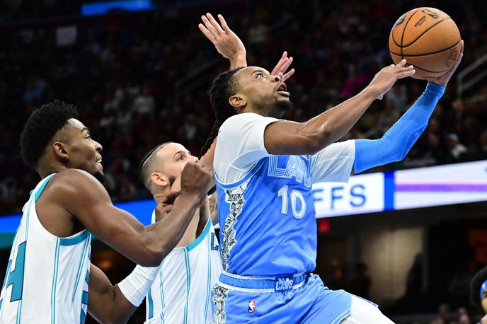 Cleveland Cavaliers Darius Garland | Darius Garland je dal za 15. zmago zapored 25 točk. | Foto Reuters