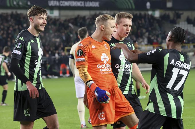 Cercle Brugge je na zadnjih sedmih tekmah zmagal le enkrat. V konferenčni ligi je premagal škotski Hearts. | Foto: Guliverimage