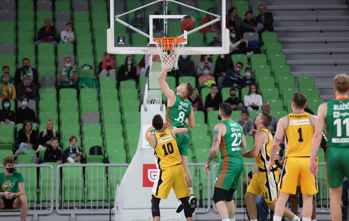 Cedevita Olimpija - Split (Edo Murić) | Olimpija je na imeniten način prišla do četrte zmage v tej jadranski sezoni. Najboljši strelec tekme proti Splitu je bil Edo Murić. | Foto Cedevita Olimpija/Aleš Fevžer