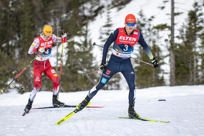 Franz Josef Rehrl in Julian Schmid sta uprizorila imenitno bitko za srebro. | Foto: Grega Valančič/Sportida