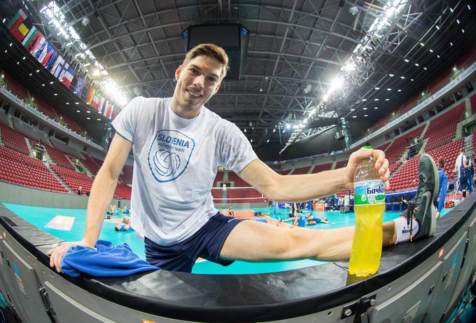 Jan Klobučar je pokazal, da bo v dresu Bedzina lahko počel velike stvari. | Foto: Vid Ponikvar