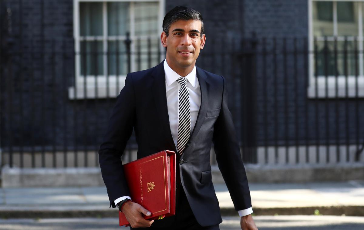 Rishi Sunak | Rishi Sunak se je z Liz Truss že poleti potegoval za nasledstvo Borisa Johnsona.  | Foto Reuters