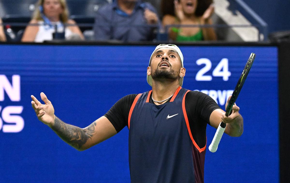 OP ZDA Nick Kyrgios | Nick Kyrgios je v osmini finala OP ZDA premagal Danila Medvedjeva. | Foto Guliver Image