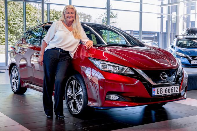 Nova lastnica prihaja iz Norveške, ki je najpomembnejši trg za Nissan. | Foto: Nissan